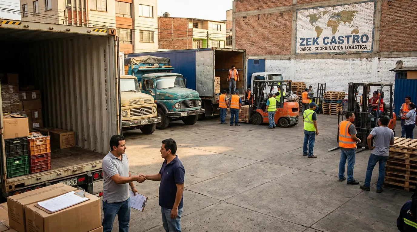 customer jobsite proof by ZEK Castro Cargo in Long Beach, CA