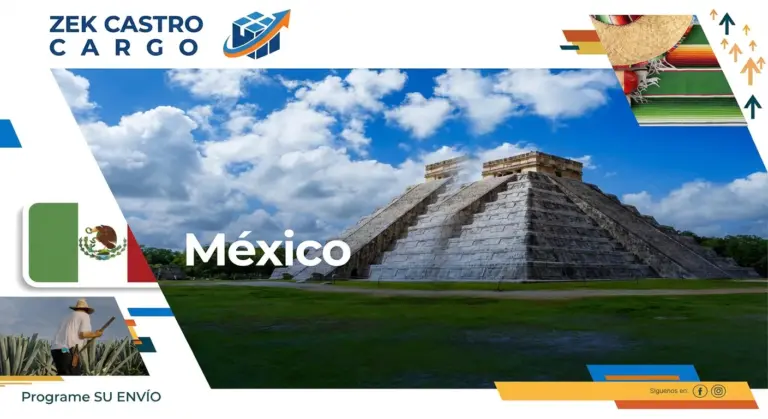 Imagen de envio de carga hacia Mexico por Zek Castro Cargo